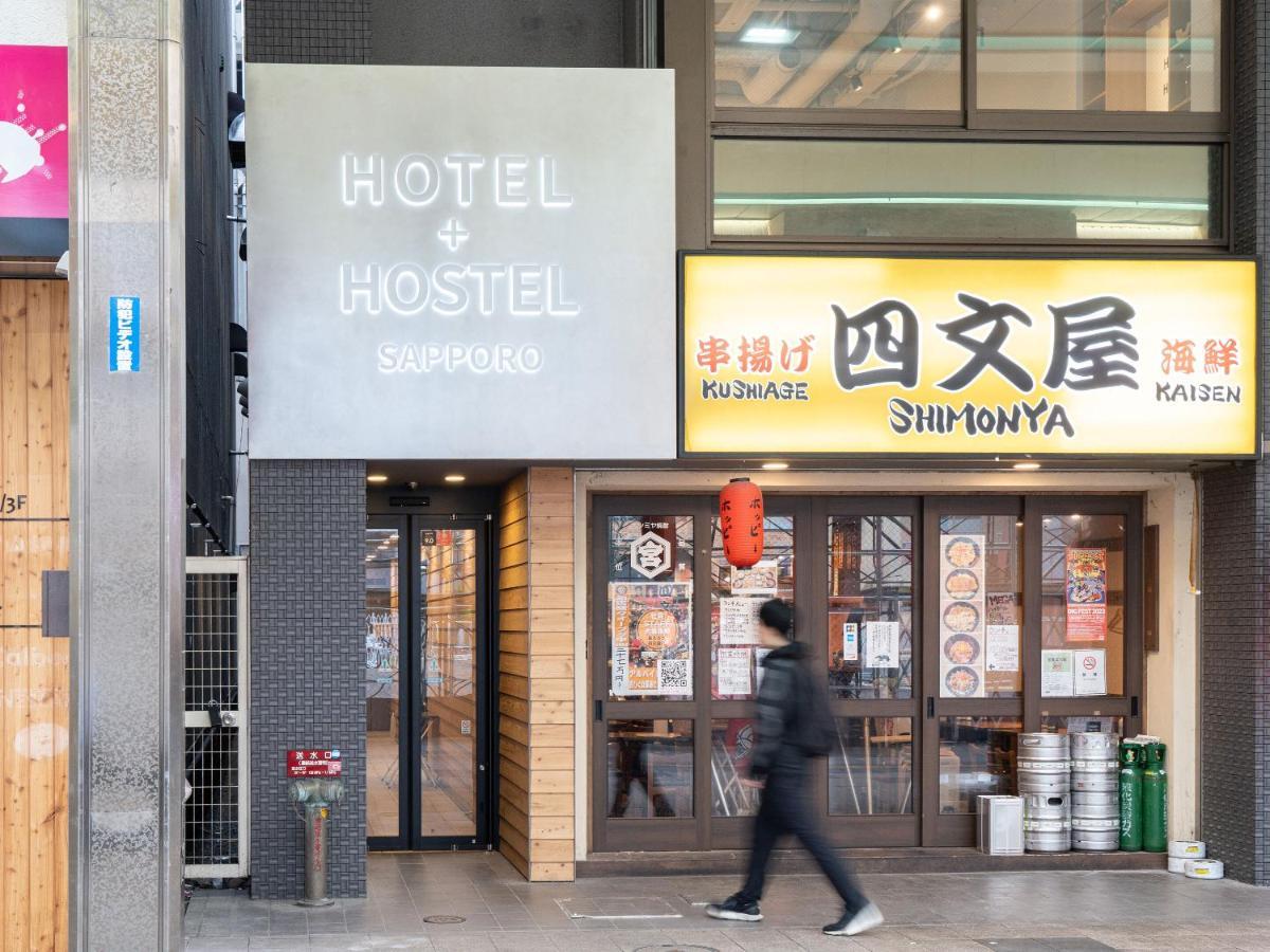Hotel Plus Hostel 삿포로 시 외부 사진